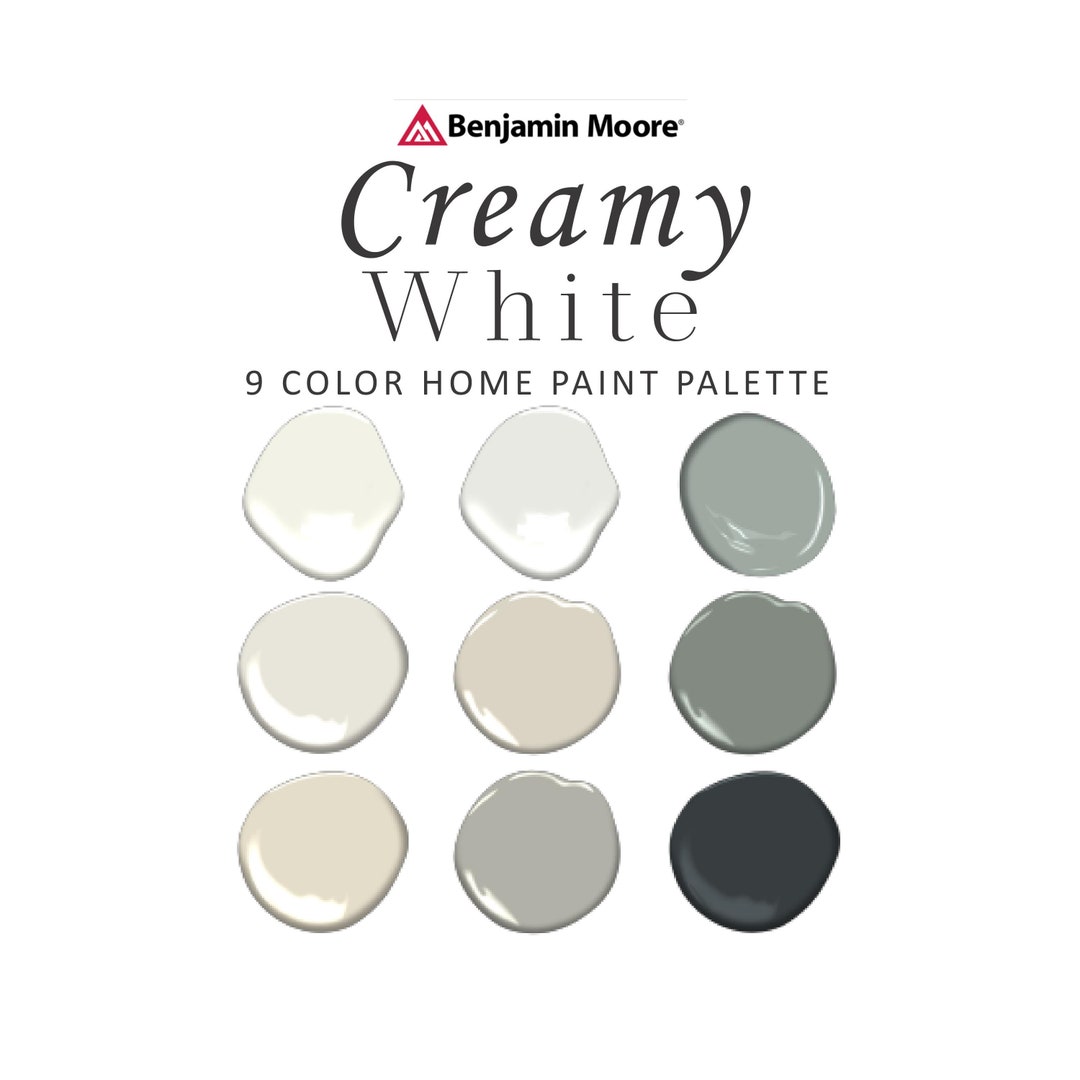 Modern Farmhouse Paint Color Palette Benjamin Moore Farmhouse Paint