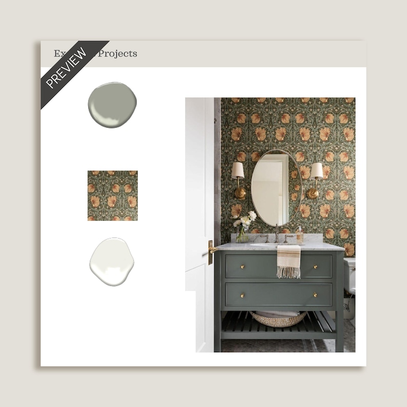 Benjamin Moore Swiss Coffee Paint Color Palette, Swiss Coffee Vs White