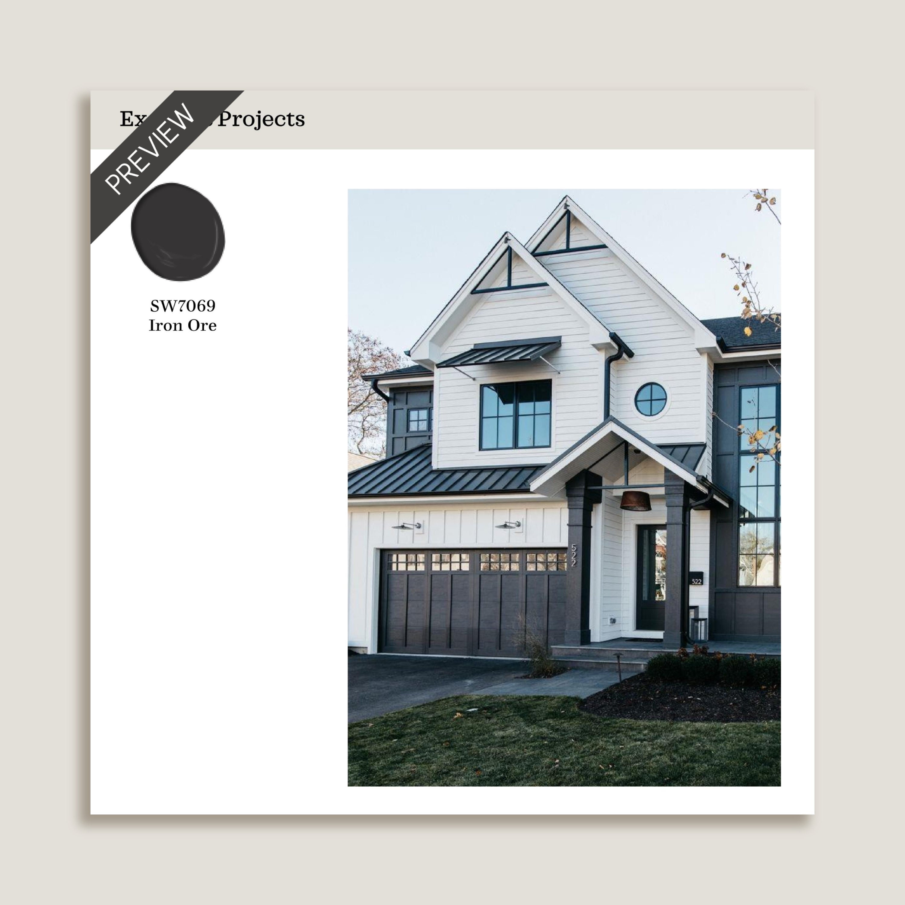 Sherwin Williams Iron Ore Paint Color Palette Iron Ore Cabinets