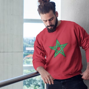 Moroccan Flag Tshirt, Moroccan Soccer Fan Shirt, World Cup 2022 Supporter Sweatshirt, Morocco Flag Sweatshirt, Morocco Football Tee