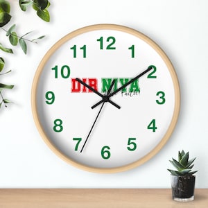 Dir Niya Wall clock, Morocco Wall Clock, Morocco Wall Decor, Morocco Gift, Wooden Moroccan Wall Clock,Modern Wall Clock