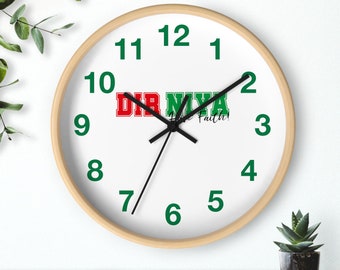 Dir Niya Wall clock, Morocco Wall Clock, Morocco Wall Decor, Morocco Gift, Wooden Moroccan Wall Clock,Modern Wall Clock