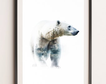 Polar Bear Art Print