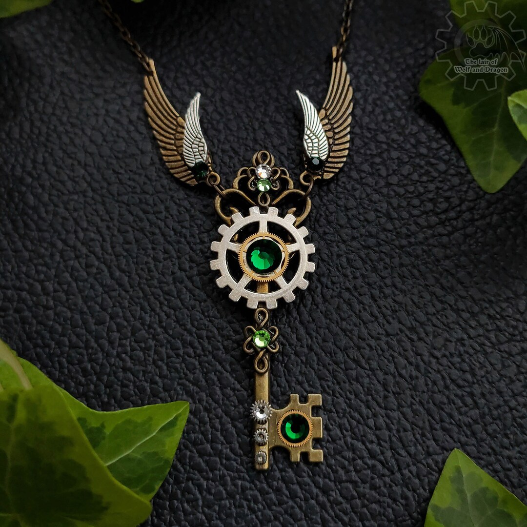 Fantasy Style Winged Key • Steampunk Key • Flying Keys • Key Jewellery ...