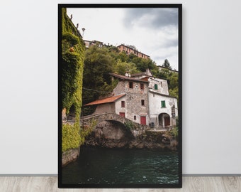 Ponte della Civera | Lake Como Art Print, Lake Como Poster, Lake Como Souvenir, Italy Wall Art, Italian Gifts, Bedroom Wall Decor Prints