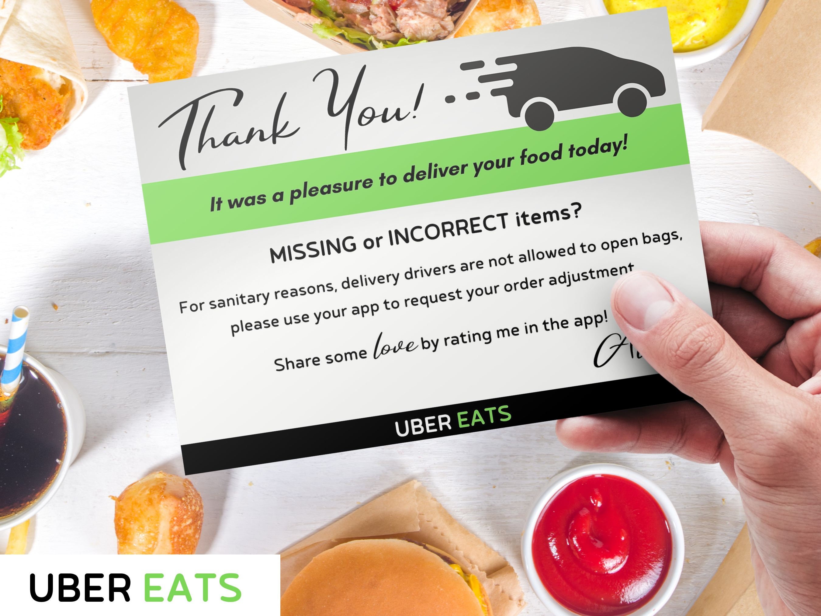 How To Report Missing Items On Uber Eats - 1dfcx58