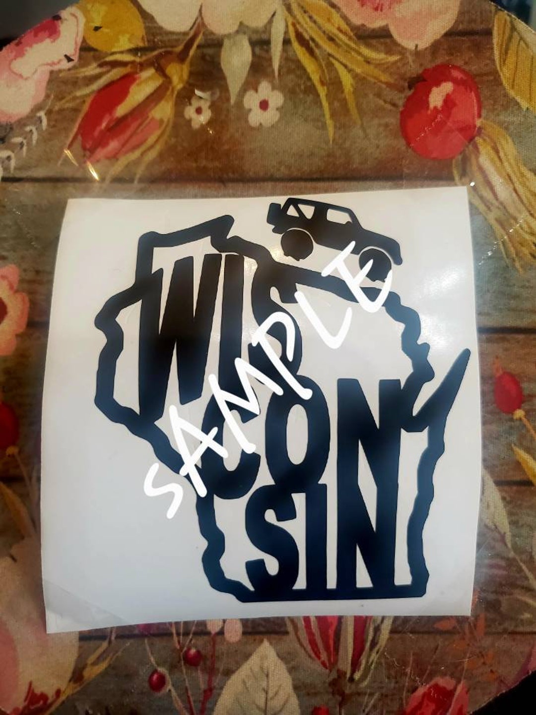 Wisconsin J33p Decal - Etsy
