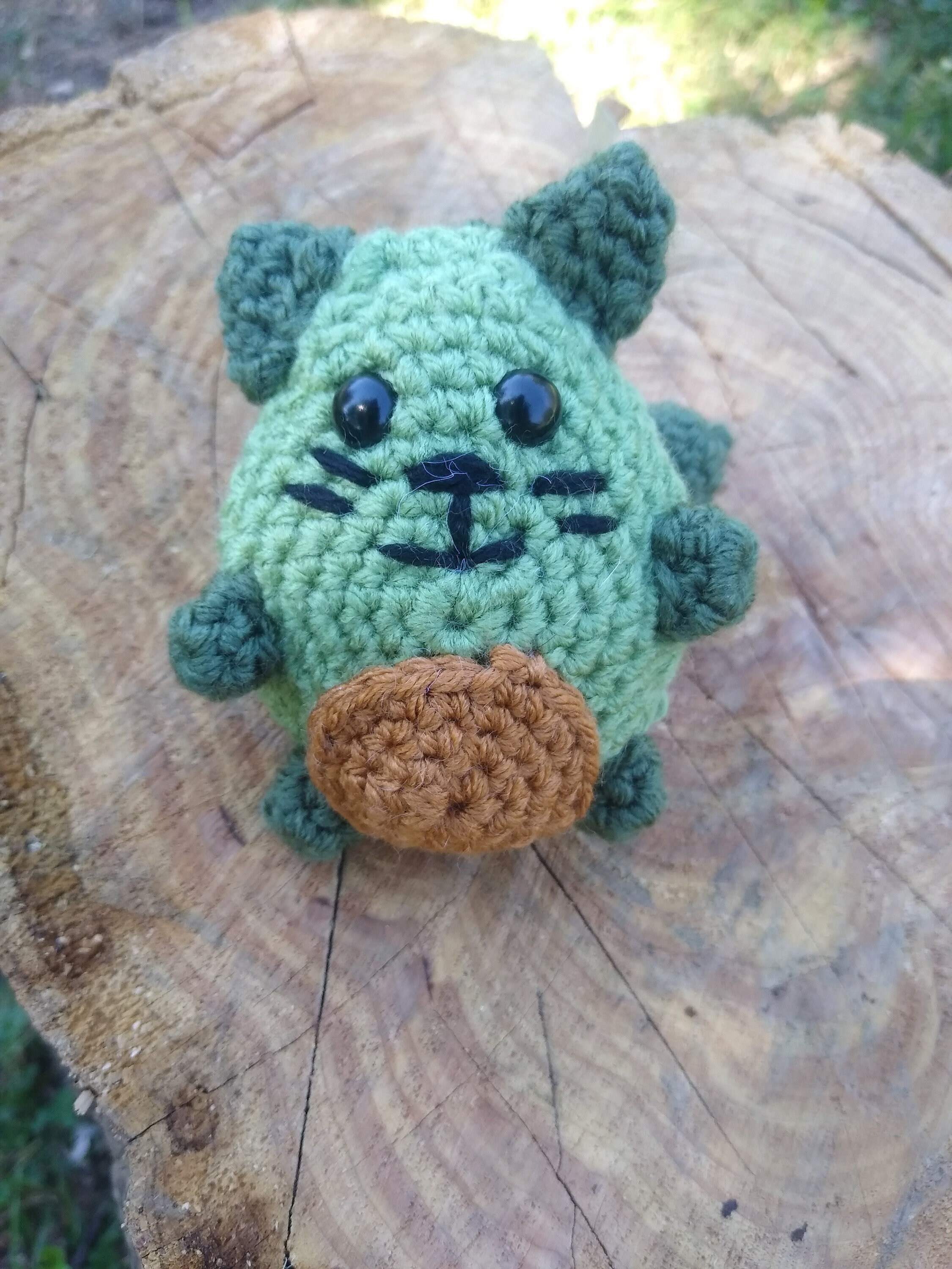 avocado cat stuffed animal