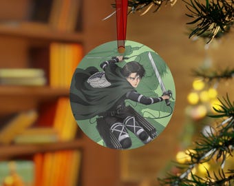 Décorations en métal pour héros d&#39;anime | Ornements d&#39;anime | cadeaux de Noël personnalisés | décoration personnalisée | dessins animés