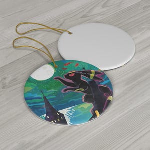 Custom PK Anime Ornament | Characters holiday Ornament | Anime Holiday Gift | Custom Ornaments | Custom anime gifts & merch