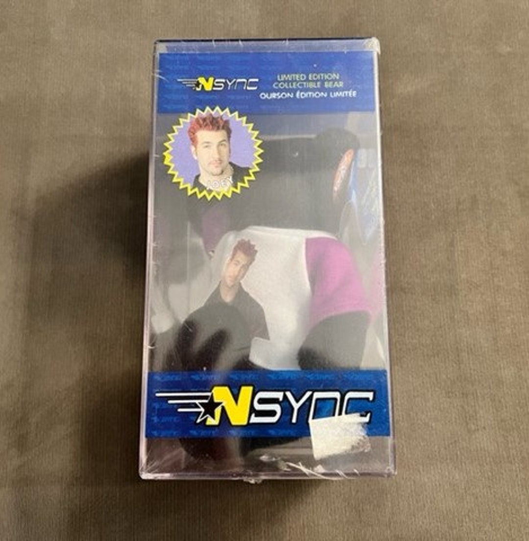 NSYNC Joey Fatone LE Collectible Bear NIB Vintage Etsy