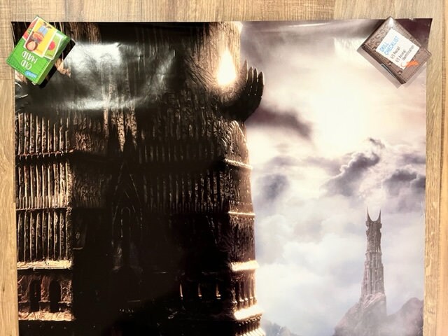 Lord of the Rings the Two Towers vintage Poster Advance/one Sheet - Etsy