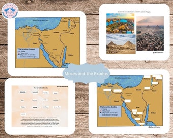 Moses and the Exodus Homeschool Unit Study for Bible and History