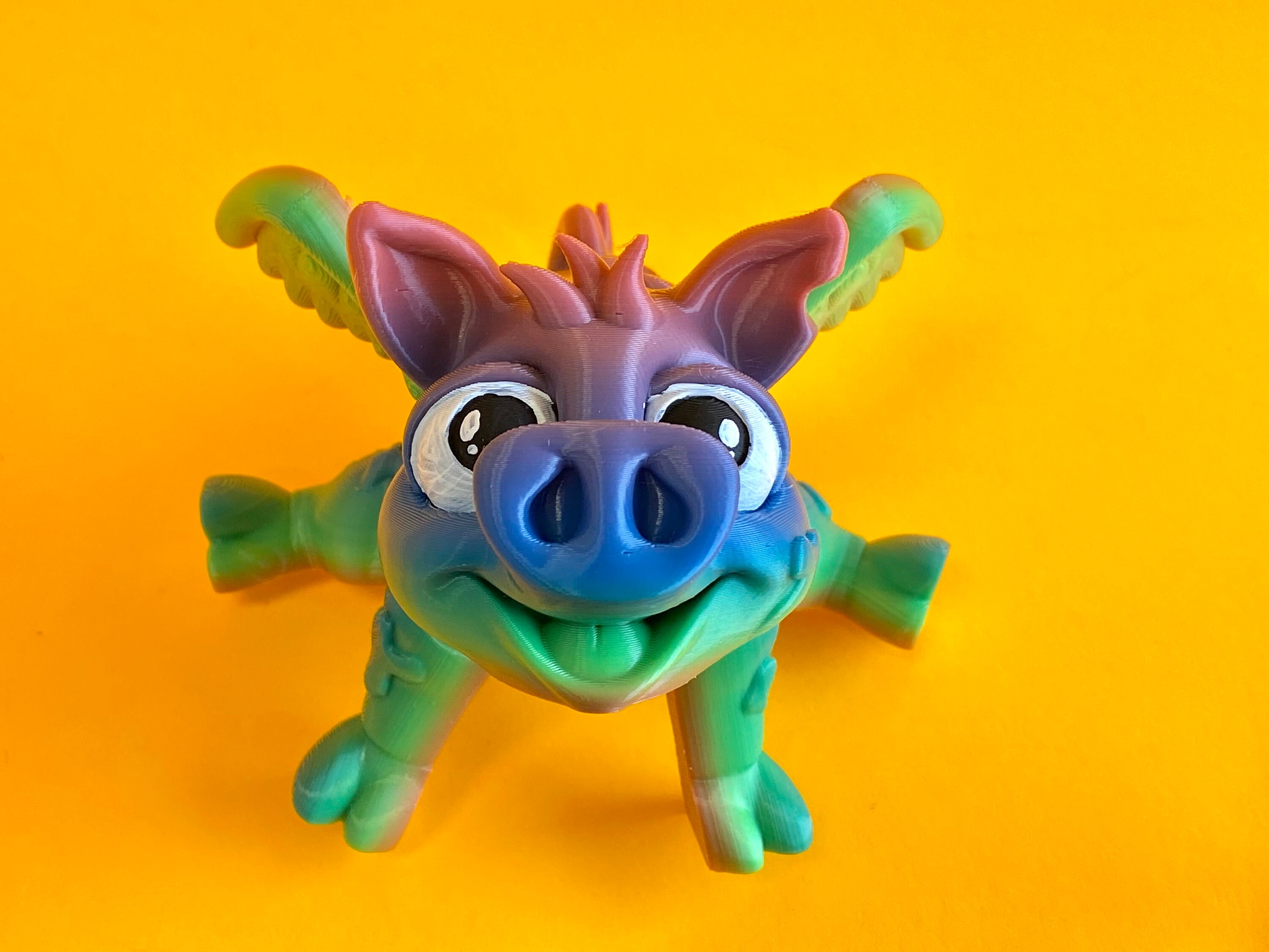 Flying Pig 3d Printed Etsy