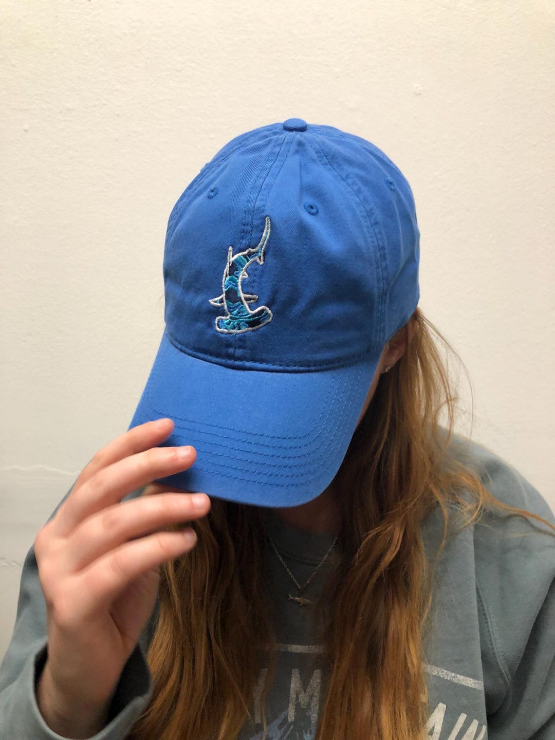 Embroidered Hammerhead Shark Dad Hat - Legacy EZA Twill Cap - Etsy
