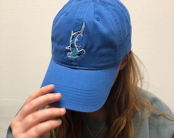 Embroidered Hammerhead Shark Dad Hat - Legacy EZA Twill Cap