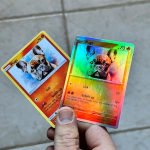Carte cadeau parodie Pokémon personnalisée / Fait main