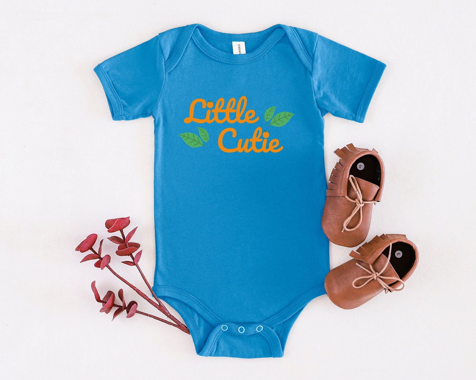 Little Cutie SVG Little Cutie Onesie Clementine Baby Onesie Etsy