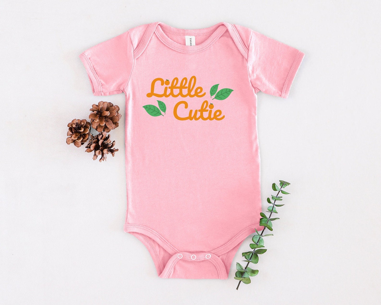 Little Cutie SVG Little Cutie Onesie Clementine Baby Onesie Etsy