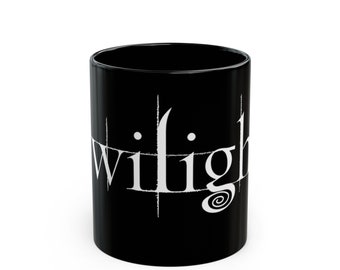 Twilight Black Mug 11 oz, Best Gift for Her, Him, Mom, Dad, Girlfriend, Home Kitchen Decor, Mothers Day, Fathers Day, Coffee Cup Fan