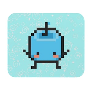 Blue Stardew Valley Junimos Mouse Pad
