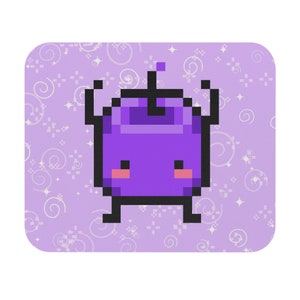 Purple Stardew Valley Junimos Mouse Pad