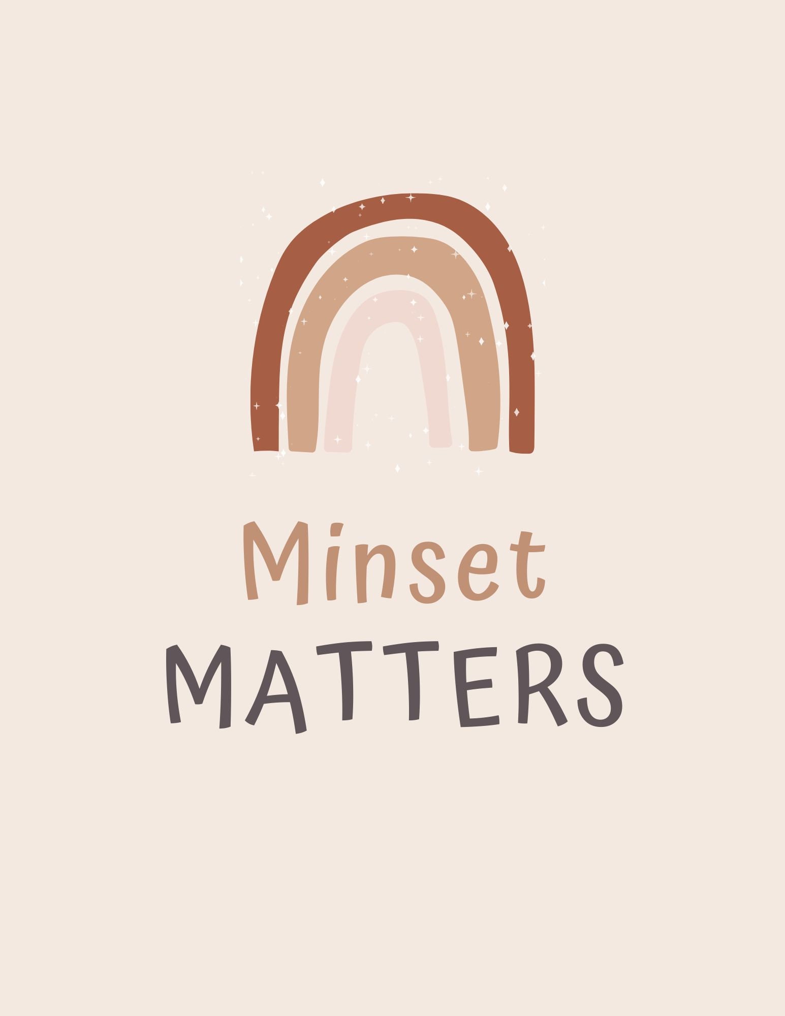 Boho Rainbow Growth Mindset Posters | Customizable DIGITAL DOWNLOAD ...