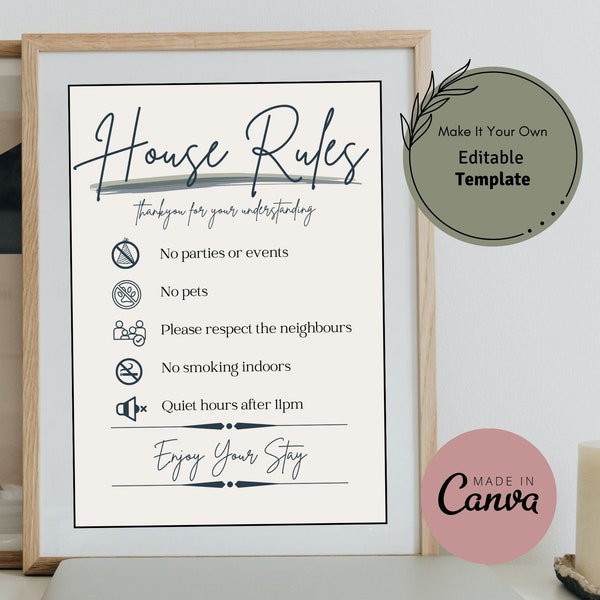 Editable Small Business Price List Template, Printable Pricing Guide ...