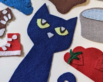 Pete Cat White Shoes - Etsy