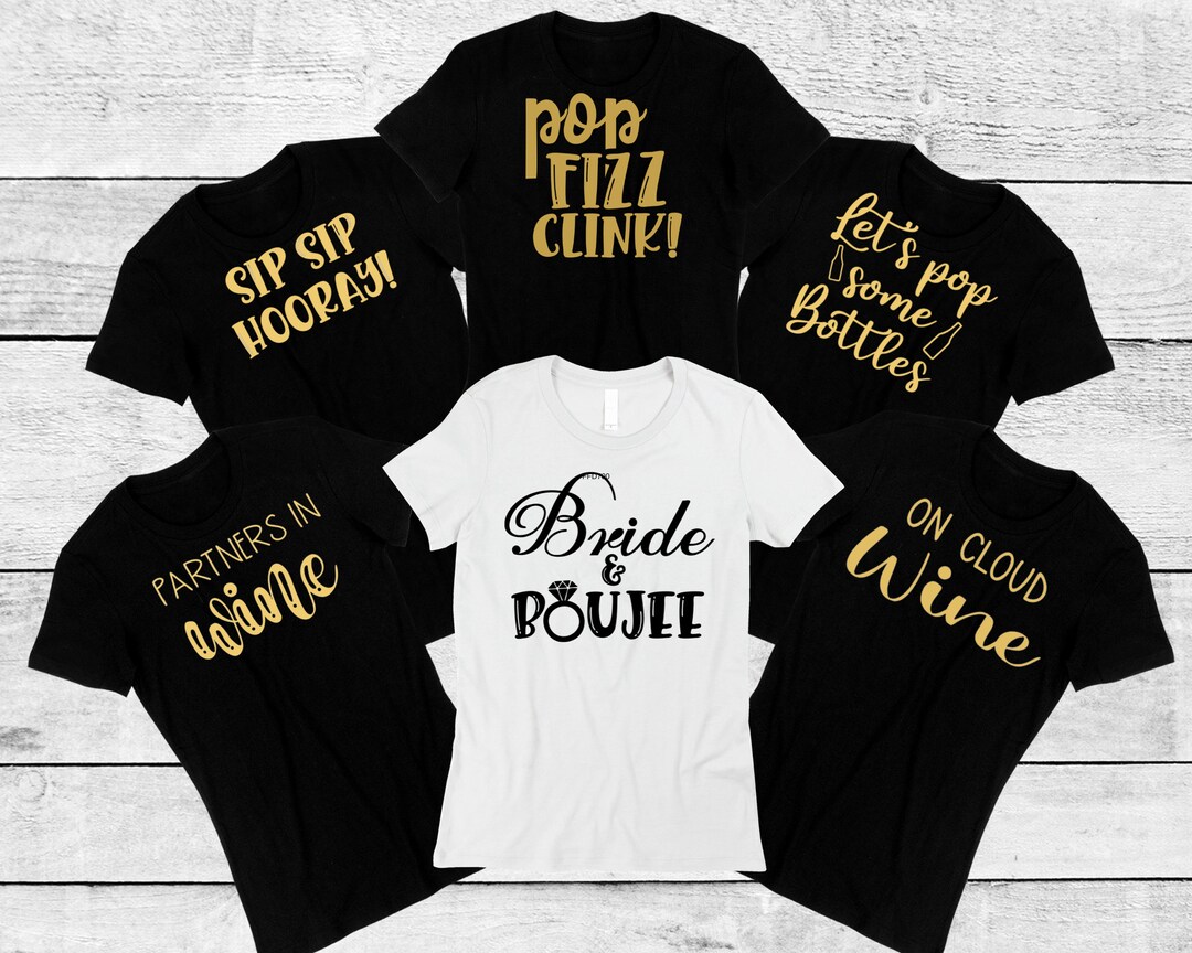 Bachelorette Party Funny Tshirts Bridal Party Fun Tshirts Funny Tshirts Brides Maids Shirts