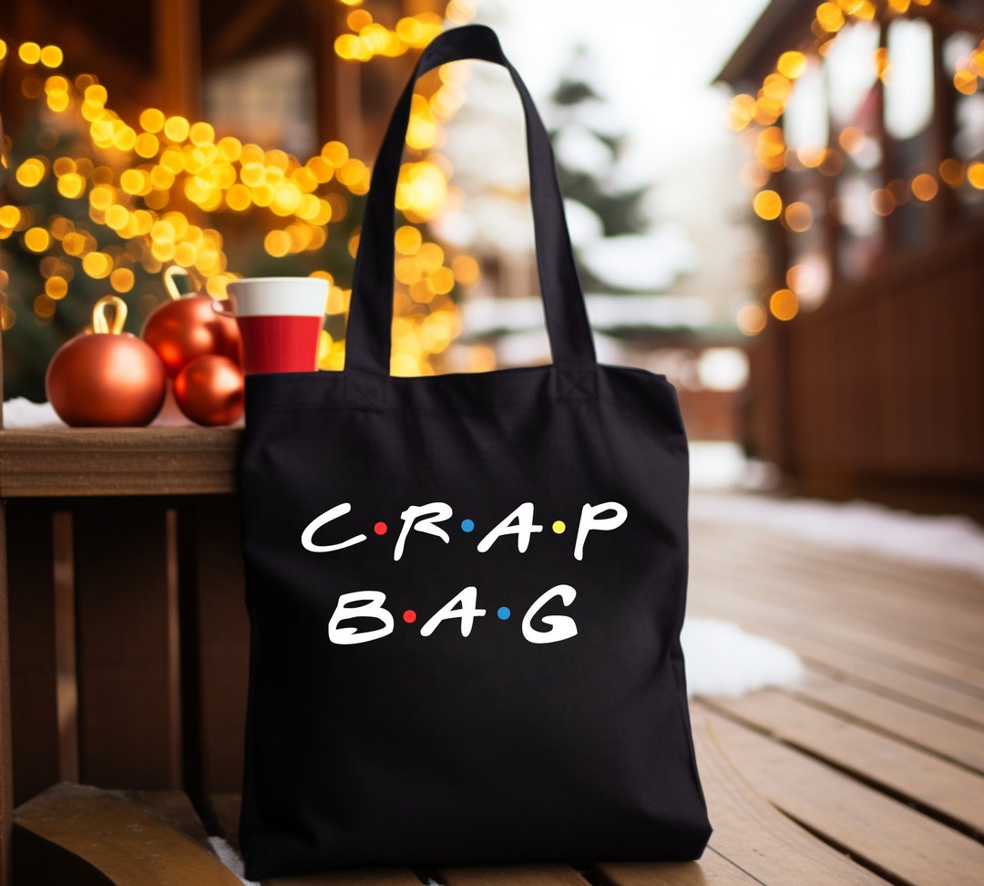 CRAP BAG Tote Funny Quote Tote Bag Bag Filled With Awesome Etsy