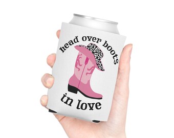 Kopf über Stiefel in der Liebe Disco Cowgirl Bachelorette Party Kundengerechte Trinkhülse