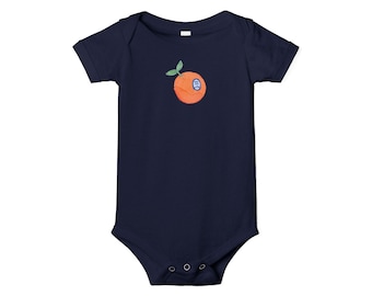 Cutie Clementine Jersey Cotton Infant Bodysuit