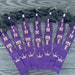 Pin Me Ribbon, Purple and Gold Pin Me Ribbons, Cheerleader Ribbons ...