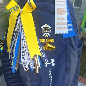 Tassel Keychain, Cheerleading Gifts, Cheer Tassel Keychains, Cheer Bag Tassel, Cheerleading Tag, Personalized Tassel Keychain, Zipper Pull