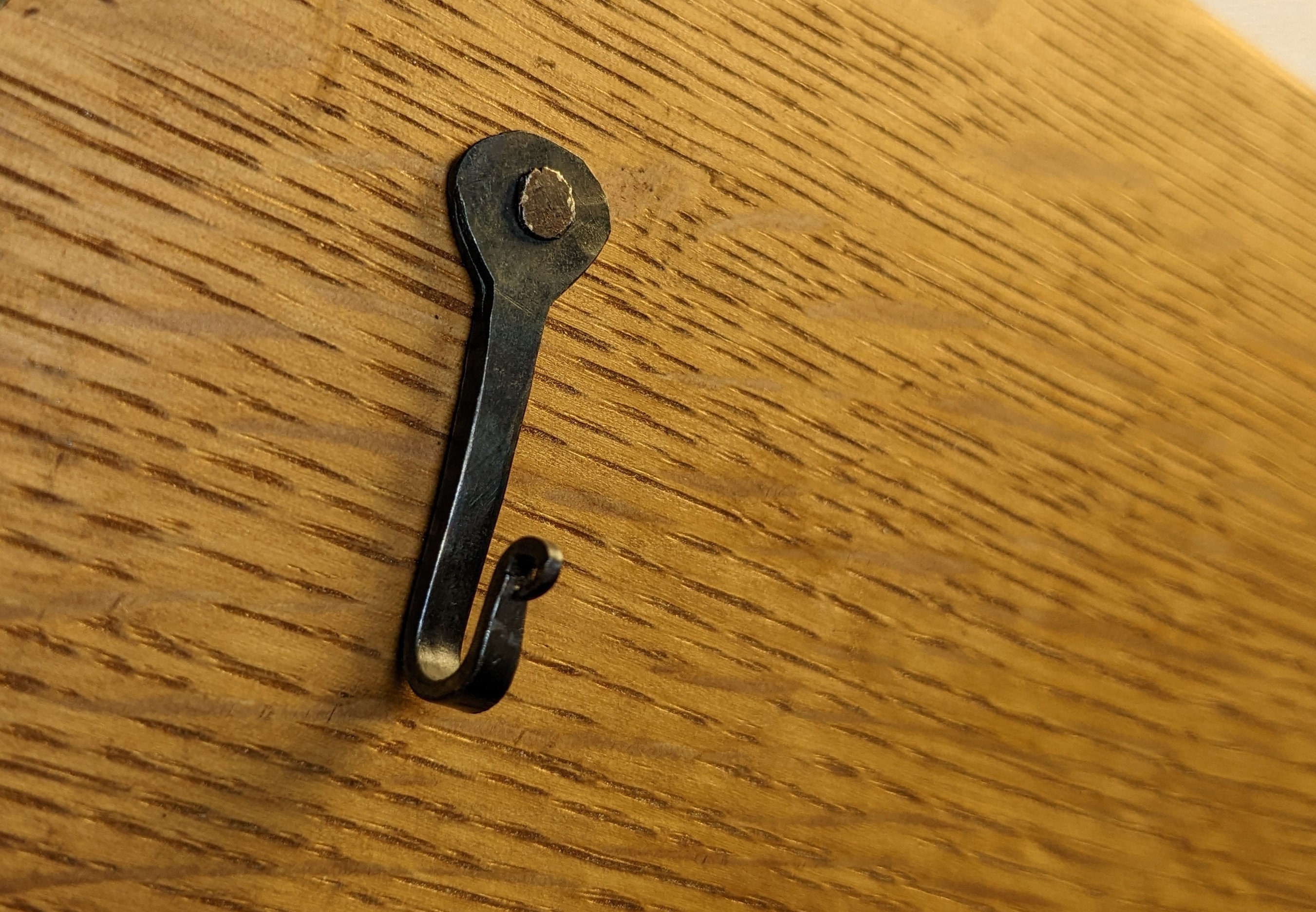 Blacksmith Hand Horseshoe Nail Hook Picture Hook Etsy