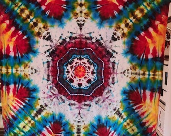 Tie Dyed Tapestry 42" x 42"