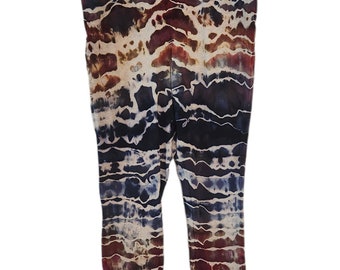 Tie Dyed Leggings, Sz M