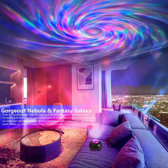 Smart Galaxy Projector Led Star Projector Gaming Room Bedroom
