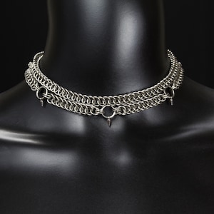 Celeste Chainmaille Choker Necklace