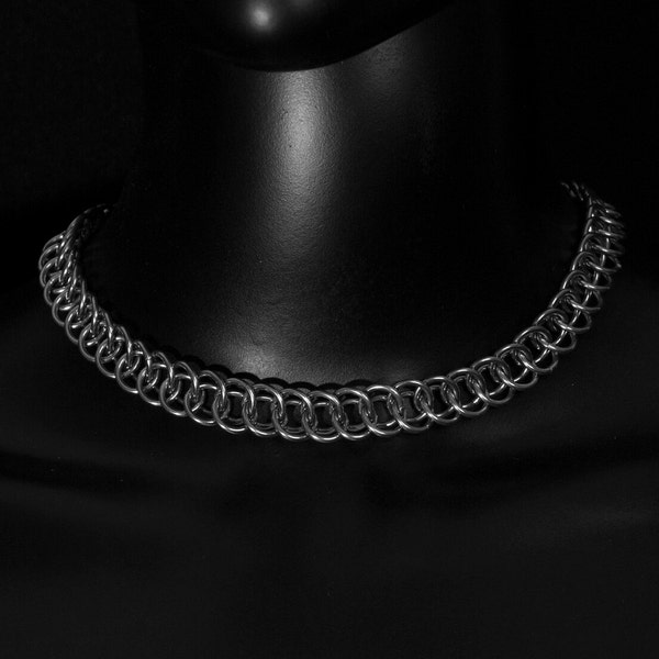 Half Persian chainmaille choker