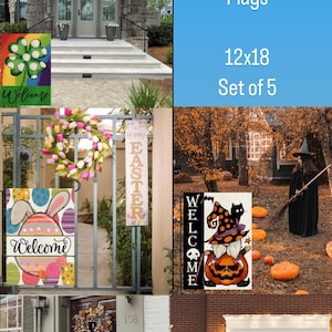 Seasonal Garden Flags