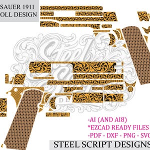 Sig Sauer 1911 Scroll Design