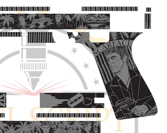 Glock 19 Gen 3 Scarface Design