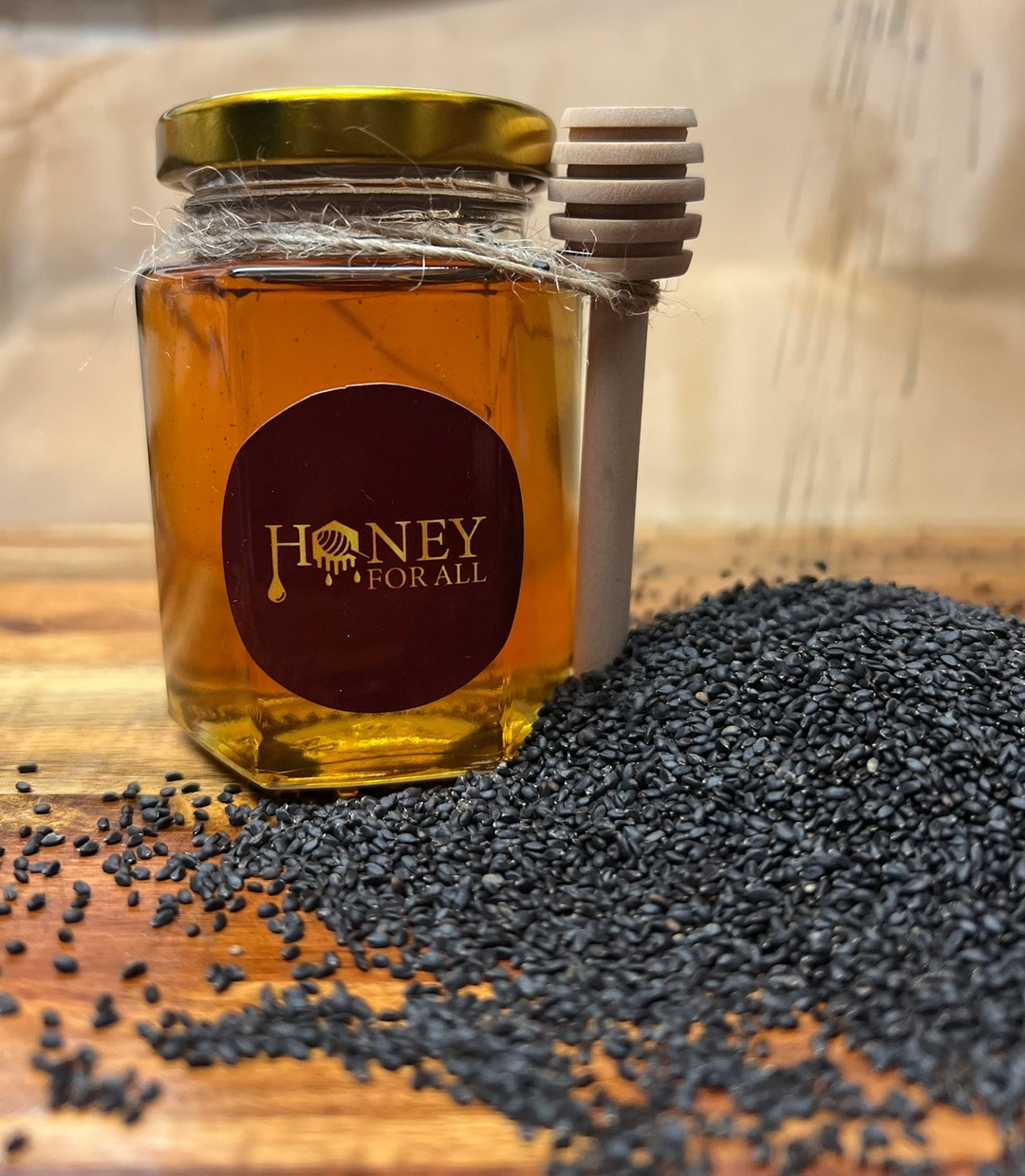 Raw Black Seed Oil Honey 150g Etsy