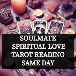 Découvrez votre âme sœur | Lecture de tarot d'amour spirituel | Perspicacité psychique le même jour | Lecture de tarot précise pour l'âme soeur et l'amour