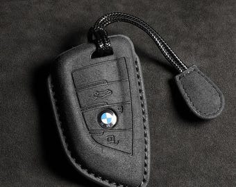 BMW G20 AND G21 key case / 3 and 4 buttons alcantara leather, BMW Key Pouch