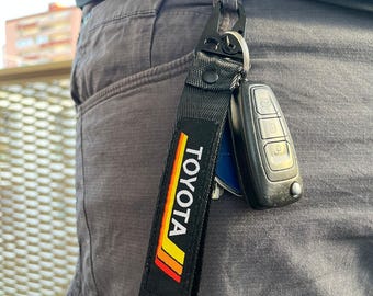 Toyota keychain lanyard Vellfire, Alphard, series 30, Previa, Tarago, camry, TRD