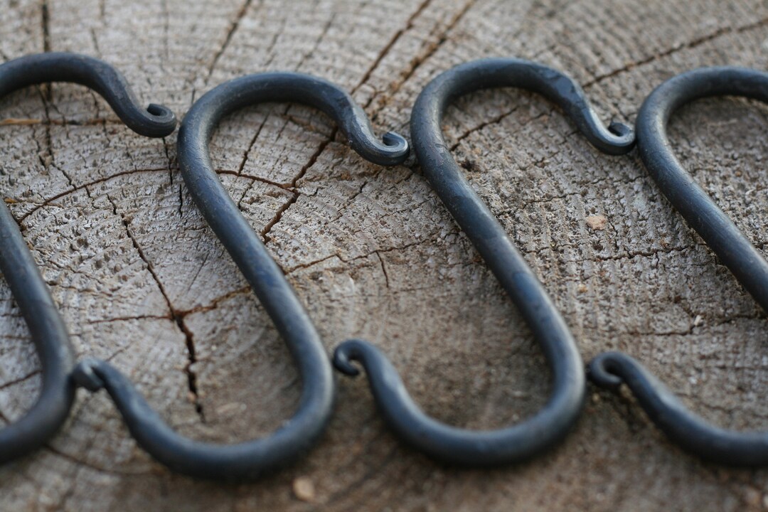 Hand S Hooks set of 5, Pot Hanging Hooks, Pot Rack Hooks, Plant