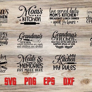 Planche à découper svg Cuisine svg Cuisine svg Famille svg Grand-mère svg Cuisson svg Maman svg Papa svg